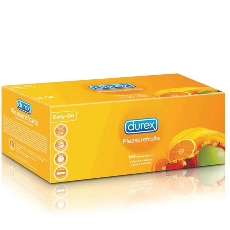 Durex - saboreame ovocné príchute kondómy 144 ks 3