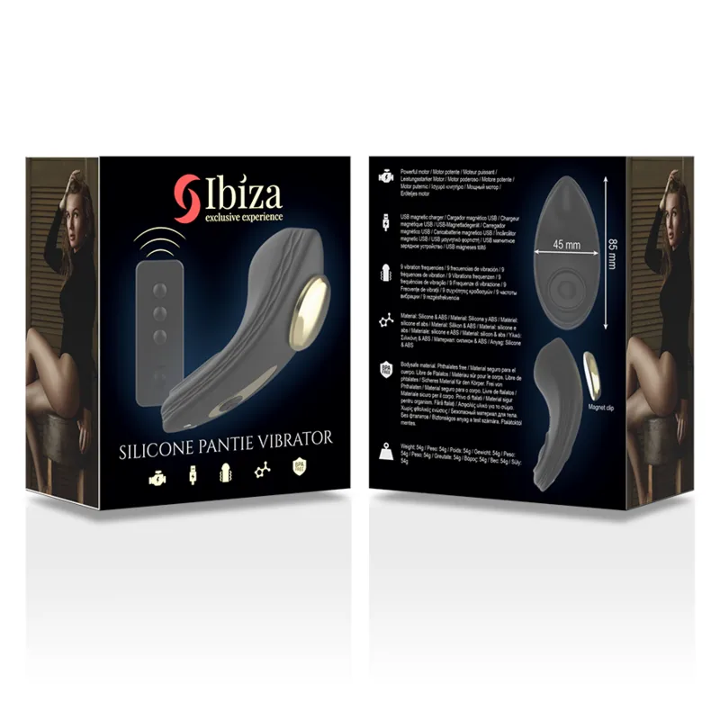 Ibiza Silicone Pantie Vibrator Remote Control - Vibrátor Do Nohavičiek