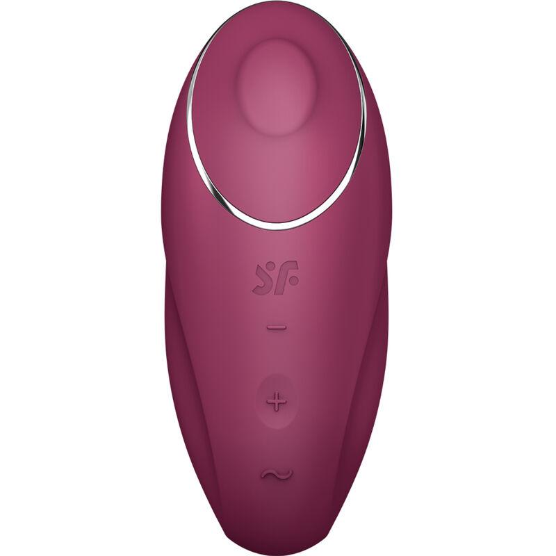 Satisfyer - Tap & Climax 1 Lay-On Vibrator Red