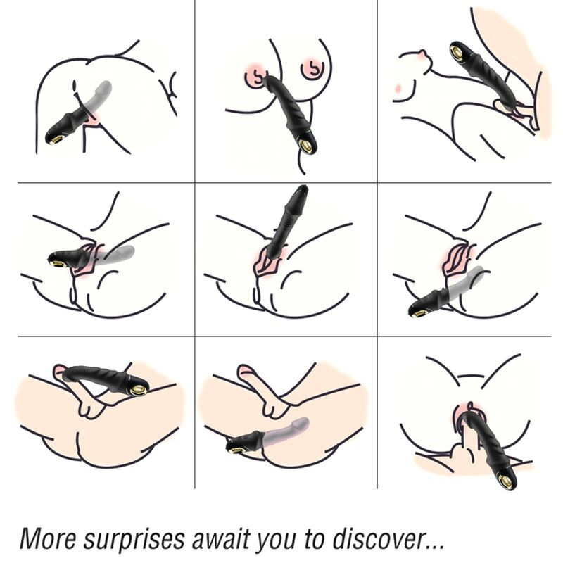 Armony - joyblade dildo vibrator rotator black 1