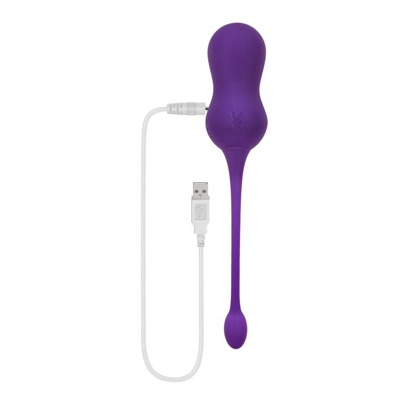 Playboy - Double Time Kegel Ball Purple 5