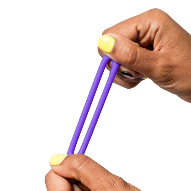 Romp - remix trio set of 3 purple silicone penis rings 1