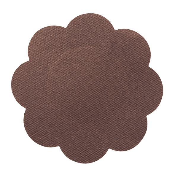 Bye Bra - Breast Lift Tape + Satin Nipple Covers Brown D-F 7