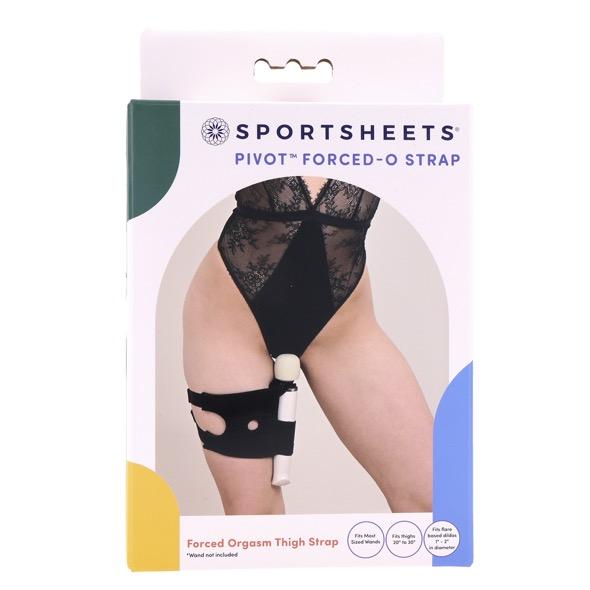 Sportsheets - Pivot 2 In 1 Forced-O Strap Black