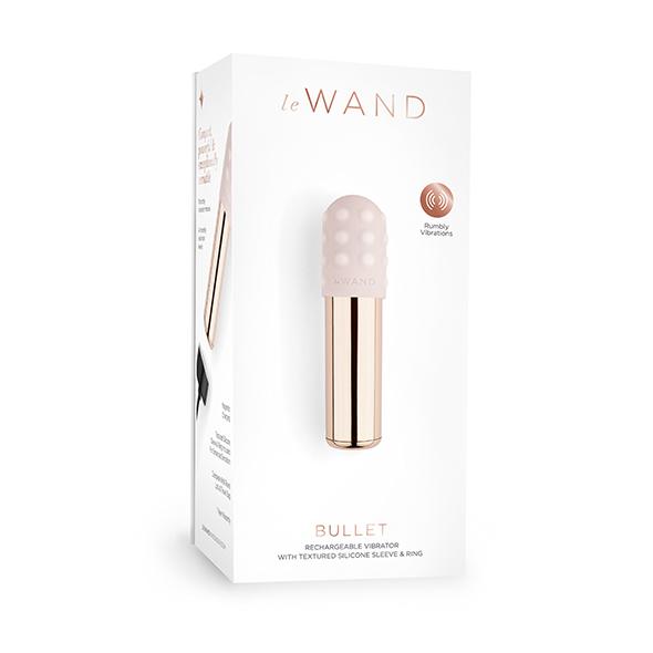 Le Wand - Bullet Rechargeable Vibrator Rose Gold 13