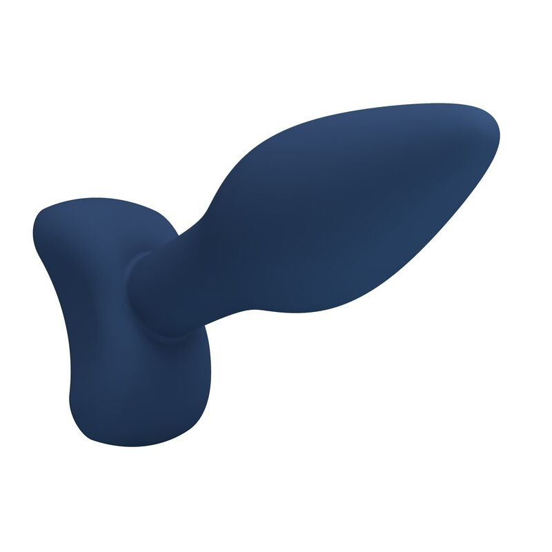 Mr play - tapered silicone anal plug blue m 6