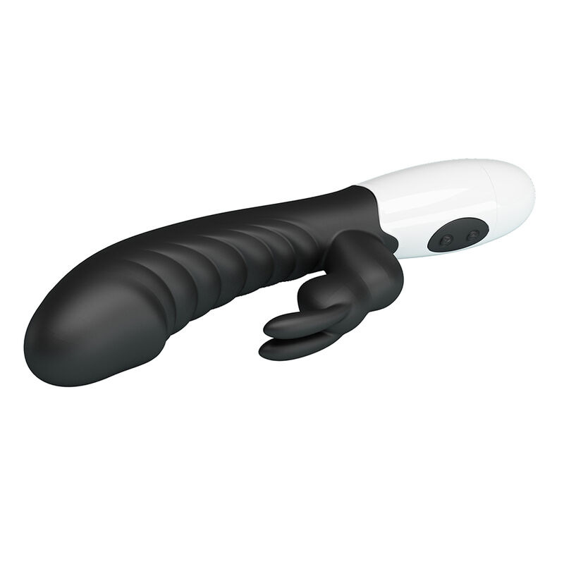 Pretty love - naughty bunny 30 function rabbit vibrator black 2