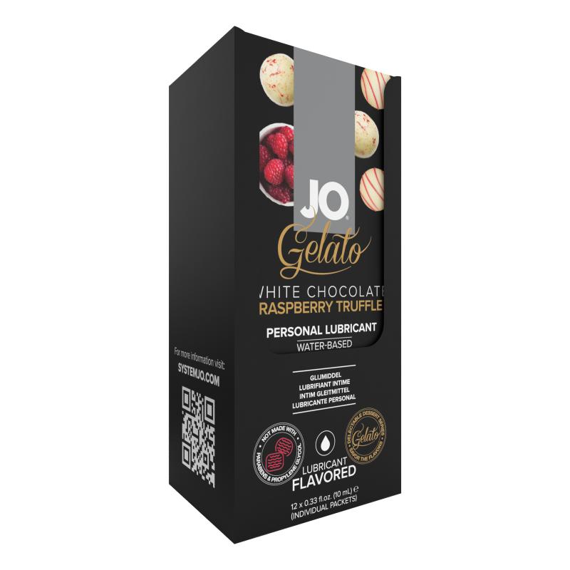 System Jo - Foil Pack Display Box Gelato White Chocolate Ras