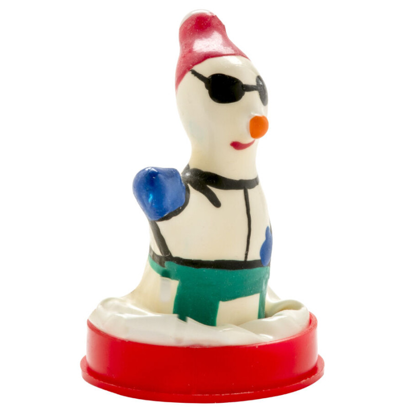 Condomerie - handpainted novelty condoms snowboarder xl 1