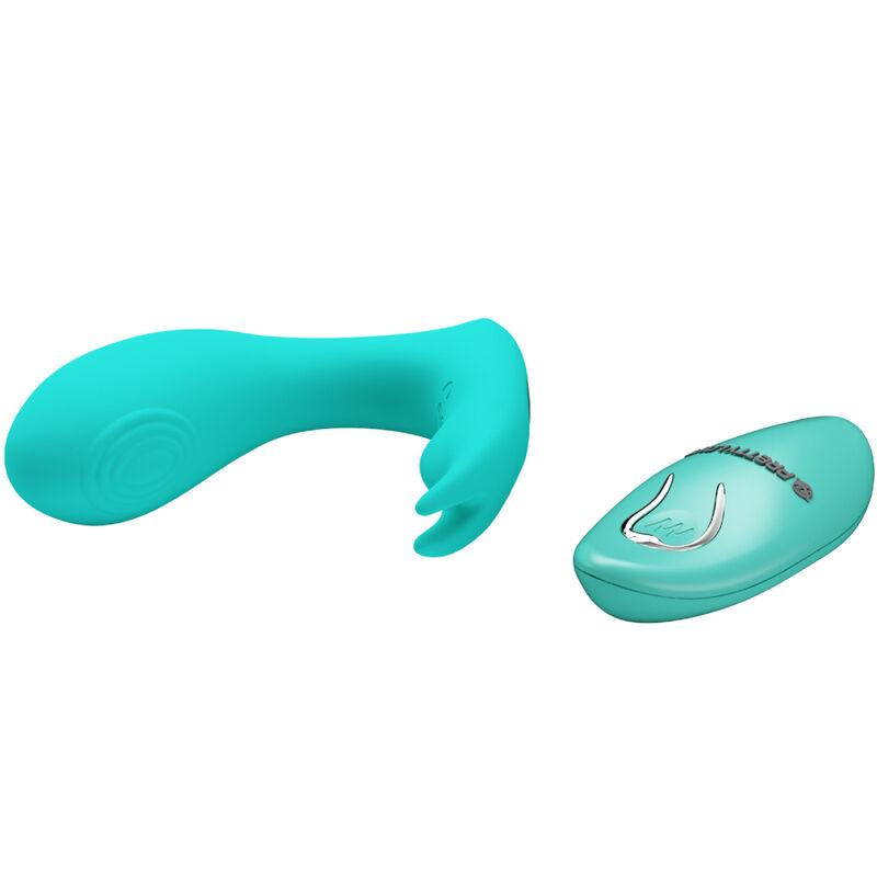 Pretty Love - Idabelle Vibration & Pulsation Remote Control Blue