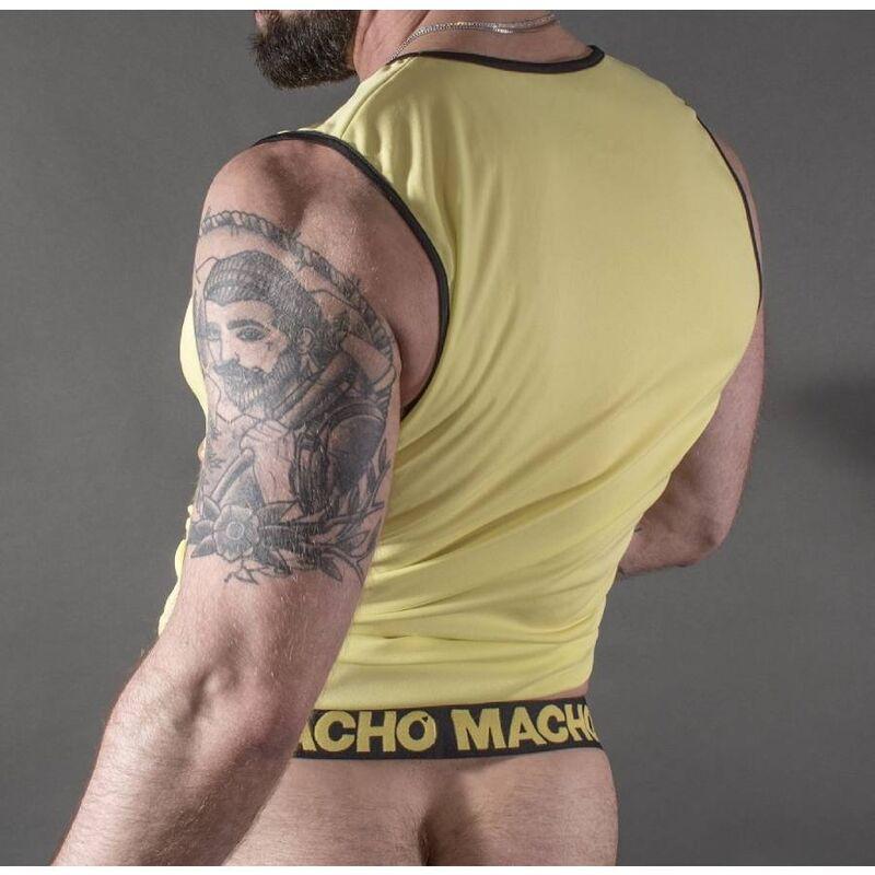 Macho Yellow Shirt S/M