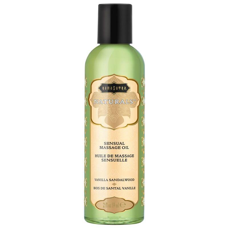 Kamasutra Natural Massage Oil Vanilla Sandalwood 59 Ml