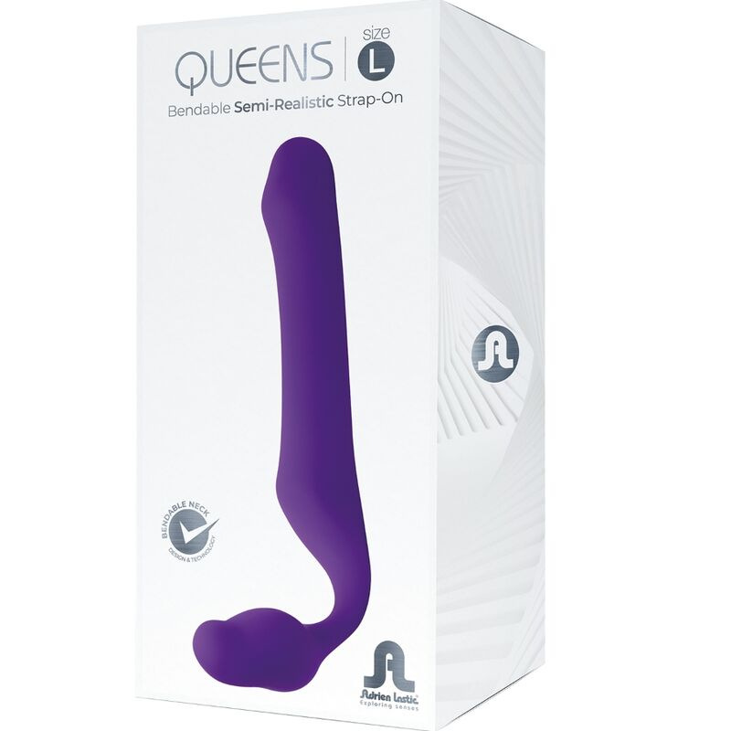 Adrien lastic - queens strap-on flexible violet size l 4