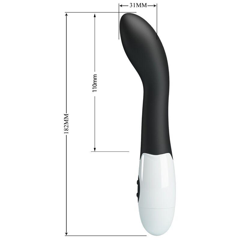 Pretty Love - Bishop G-Spot Vibrator 30 Modes Black 6