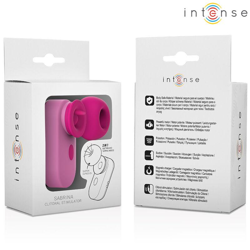 Intense - sabrina clit stimulator pink 6