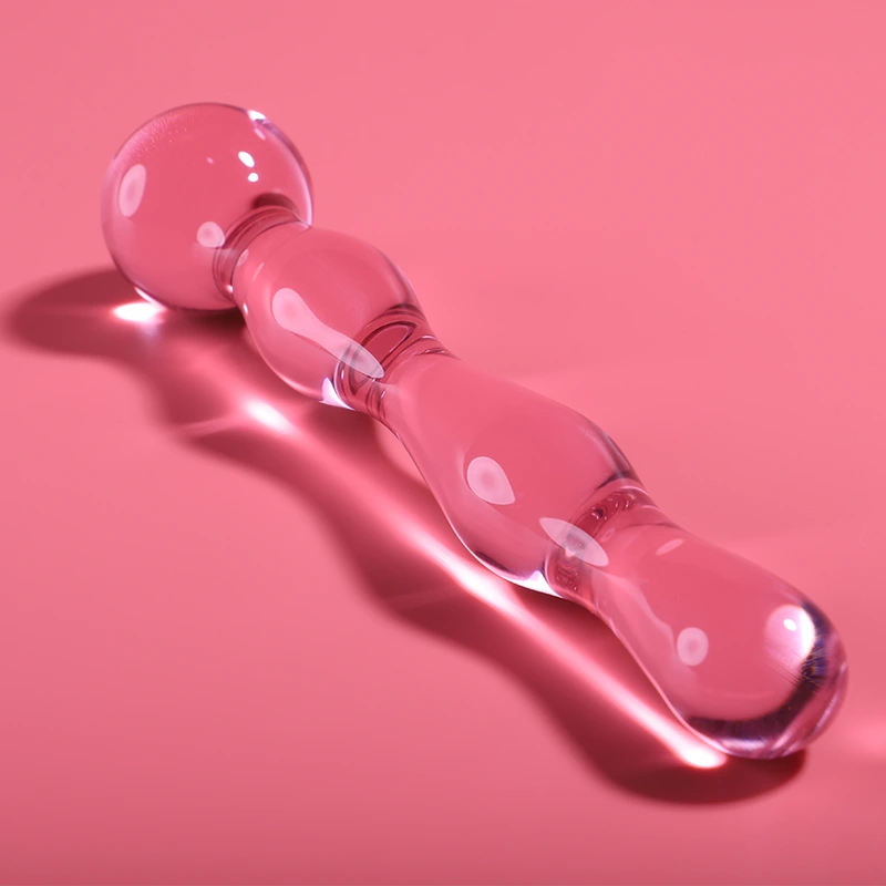 Nebula series by ibiza - model 13 dildo borosilicate glass pink 18 cm -o- 3.5 cm 1