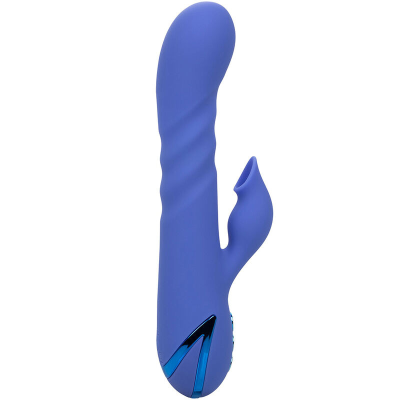 Calexotics - l.a love vibrator & suction blue by california dreaming 4