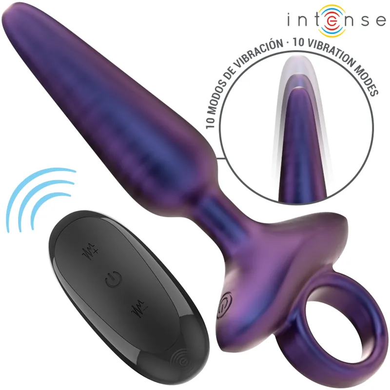 Intense - marlon vibrating anal plug model 4 remote control