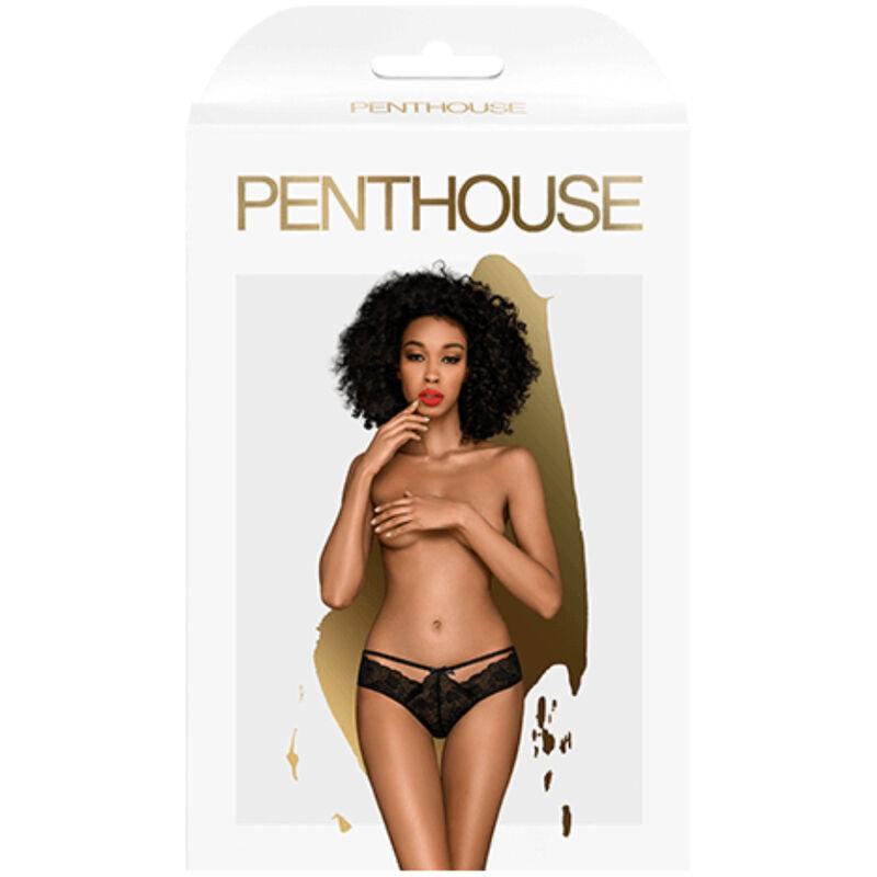 Penthouse Adore Me Panties Black S/M
