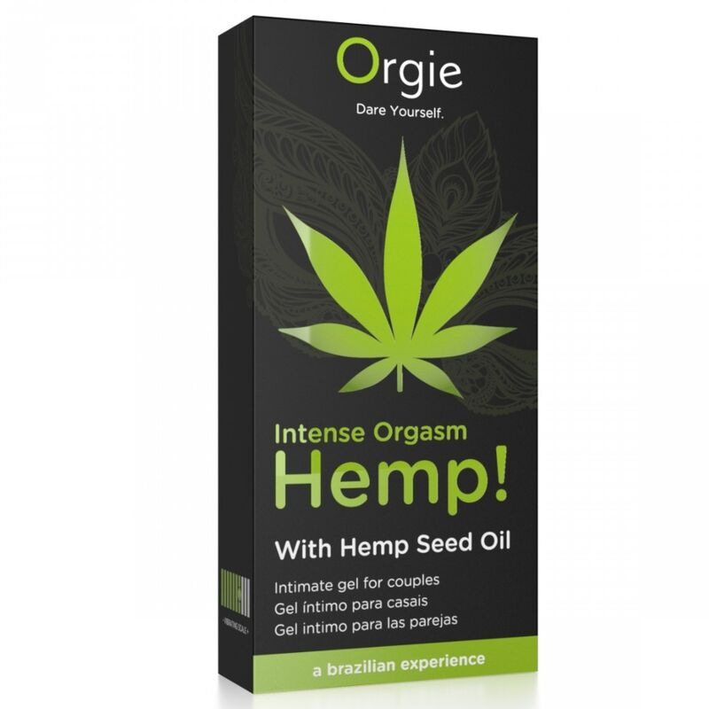 Orgie - hemp! intense orgasm multiple sensations intimate gel 15 ml 2