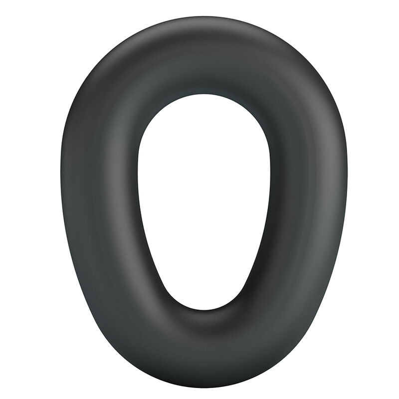 Crazy bull - vesper super soft silicone cock ring black 1