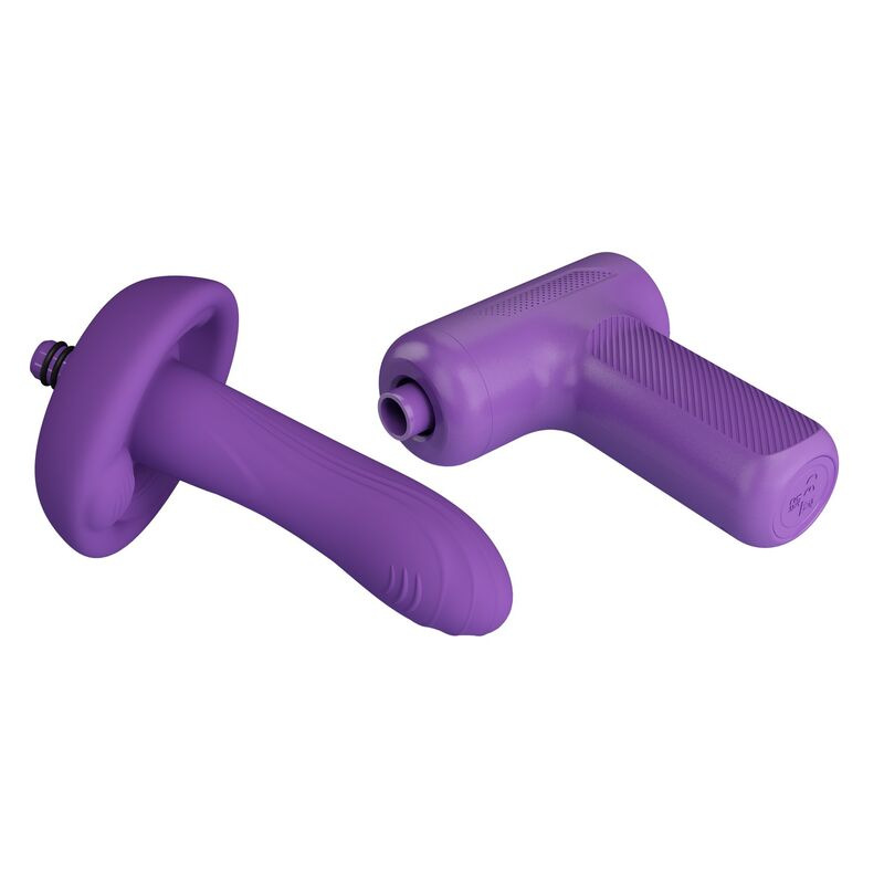 Pretty love - vito thrusting massage gun 5 modes purple 4