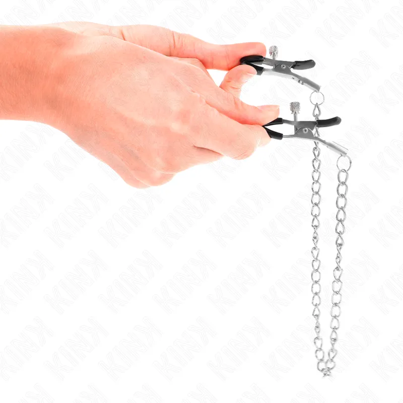 Kink - Thin Chain Nipple Clamps 30 Cm