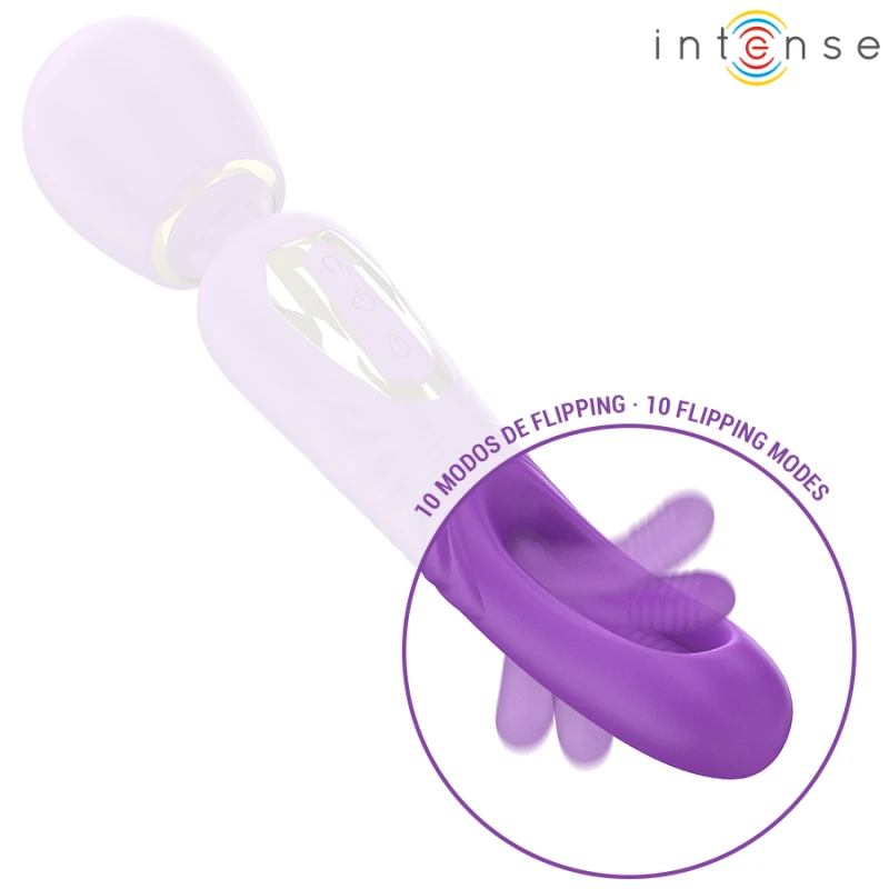 Intense - christy vibrating wand with flipping tongue 2