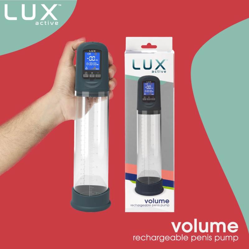 Lux Active - Volume Rechargeable Penis Pump