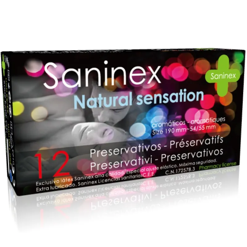Saninex Condoms Natural Sensation 12 Units