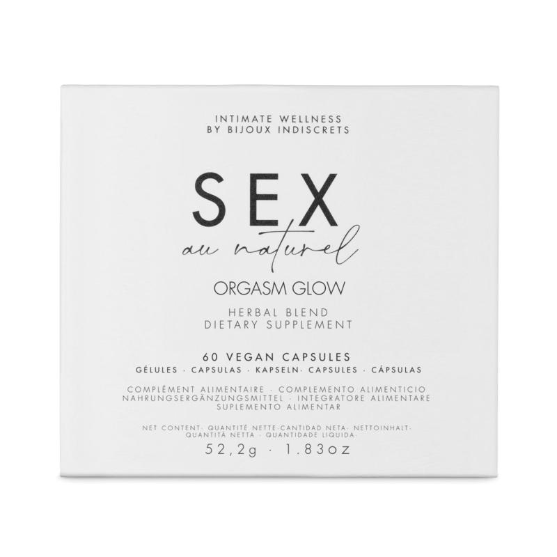 Bijoux Indiscrets - Sex au Naturel Orgasm Glow Food Supplement Capsules 60 pcs 7