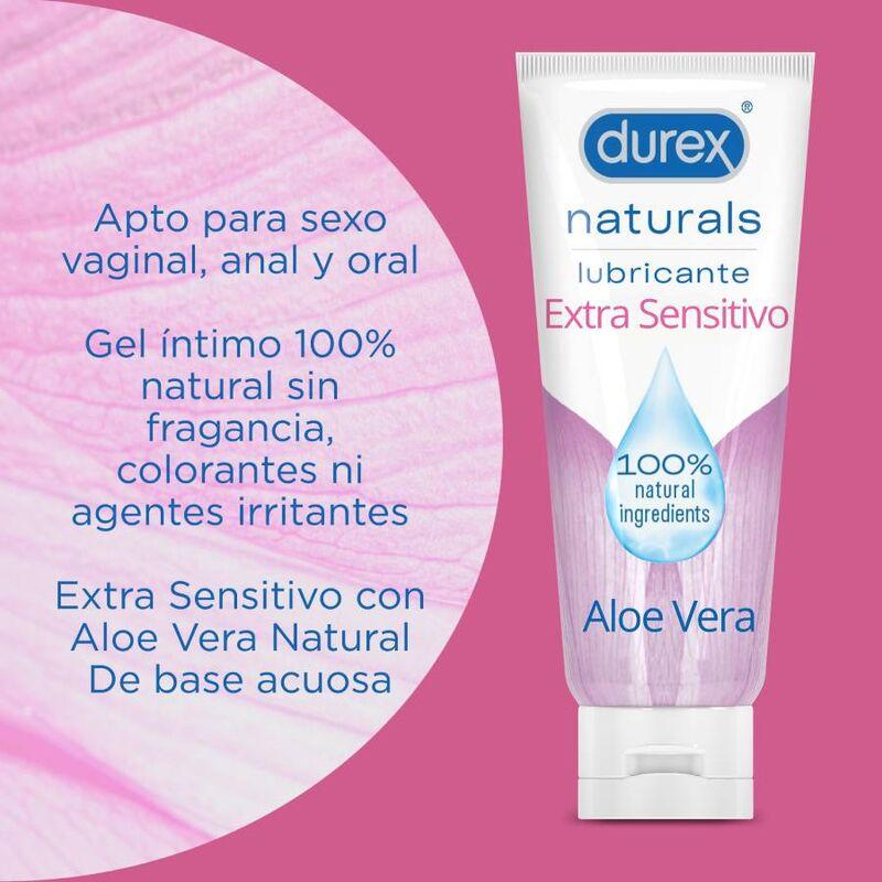 Durex Naturals Extra Sensitive Lubricant 100 Ml - Lubrikant