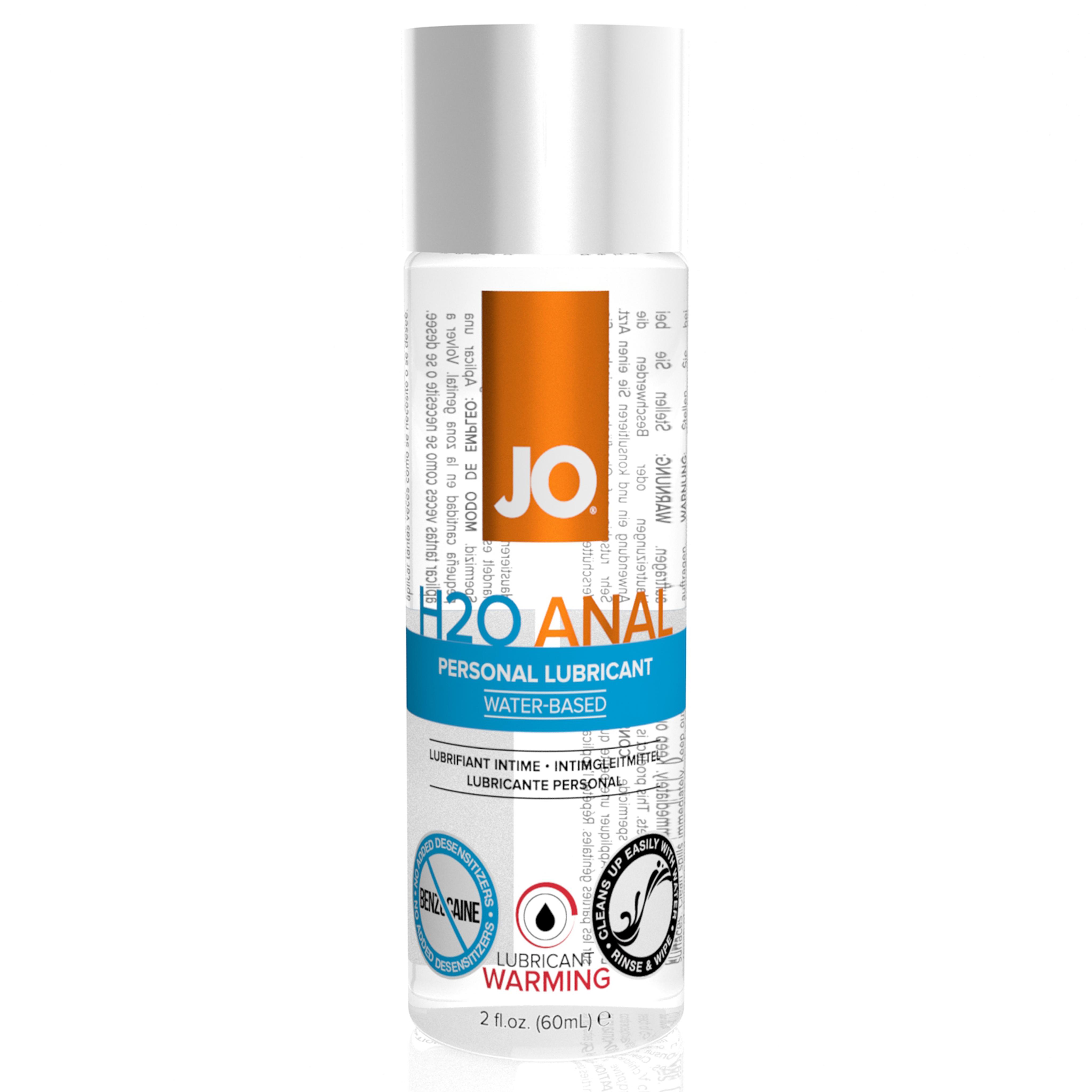 System Jo - Anal H2o Lubricant Warming 60 Ml - Análny Lubrikant