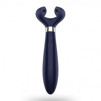 Satisfyer Partner - Multifun 3 Blue - Párový Vibrátor