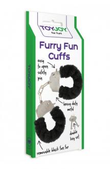 Furry Fun Cuffs Lecherous Black - Putá