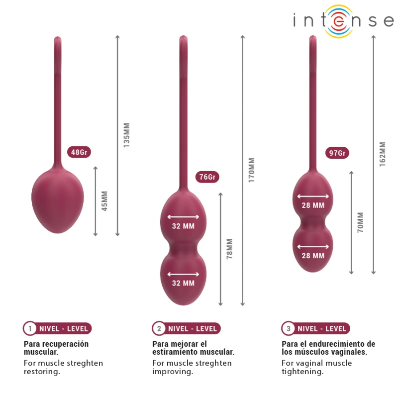 Intense - charli kegel ball kit violet 4