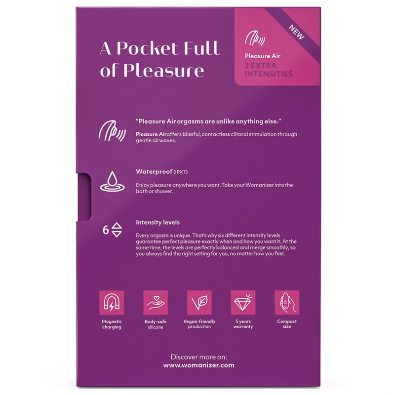 Womanizer - starlet 3 clitoral stimulator violet 13