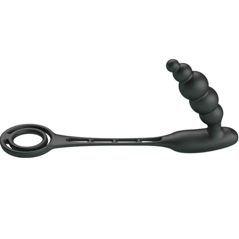 Pretty Love Bottom - Pennis Rings And Vibrating Plug 1