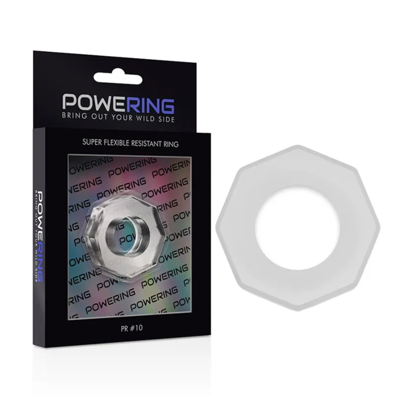 Powering Super Flexible Resistant Ring  5cm Pr10  Clear 4