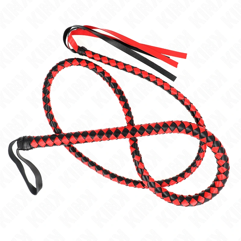 Kink - red long snake whip 210 cm 4