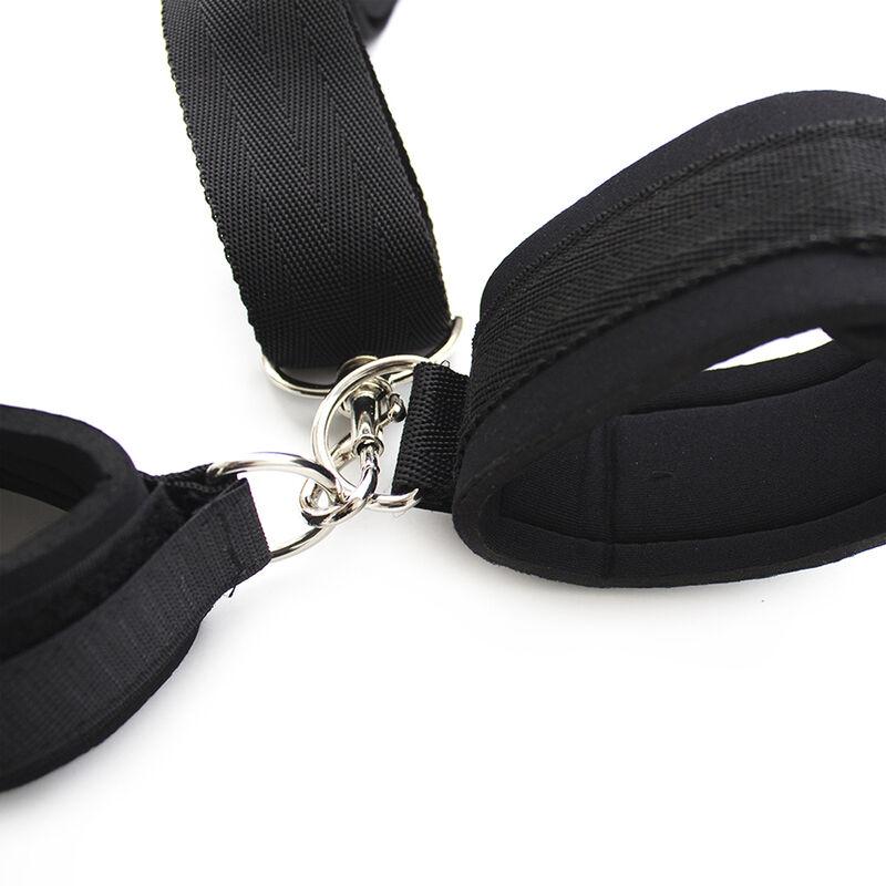 Ohmama Fetish Neoprene Gag With Hand Cuffs 4