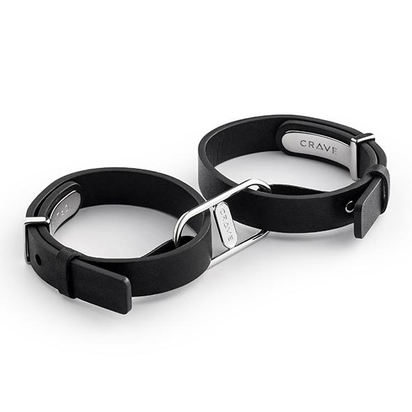 Crave - Icon Cuffs Black/Silver 8