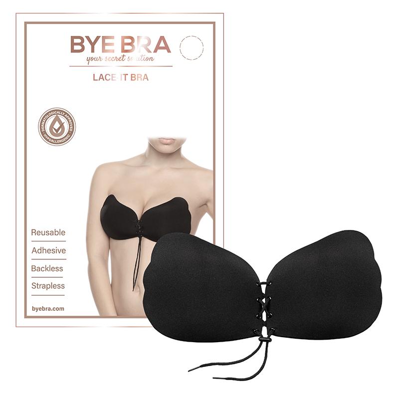 Bye Bra - Lace-It Bra Black D 8