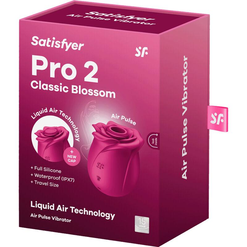 Satisfyer - Air Pulse Pro 2 Classic Blossom Vibrator 6