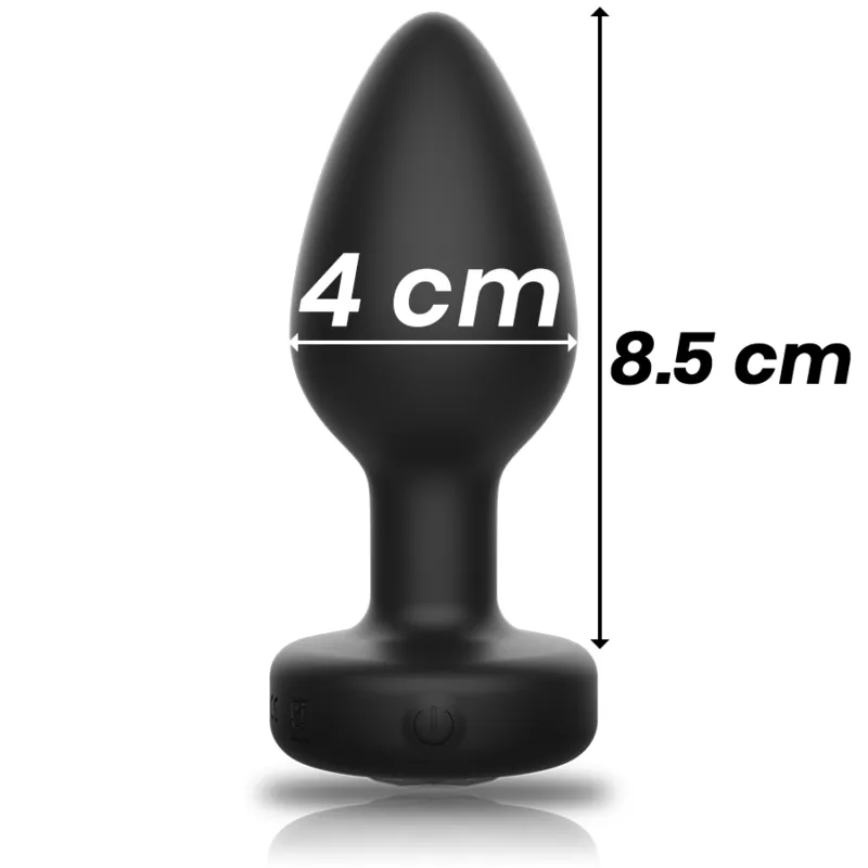 Ibiza - Remote Control Anal Plug Size L - Vibračný Análny Kolík 3