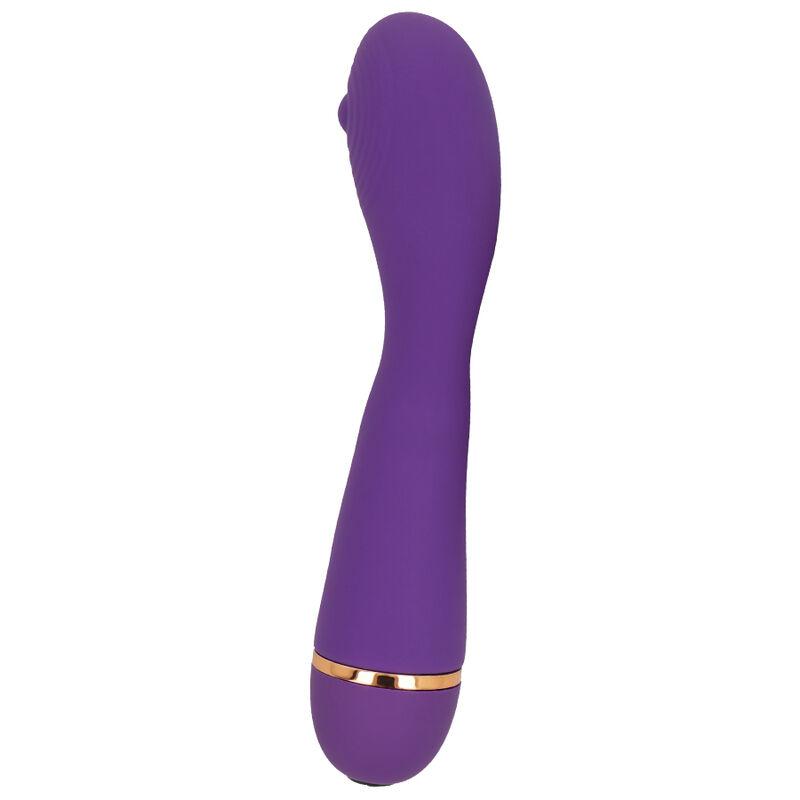 Flexible Silicone Vibrator 20 Speeds - Purple