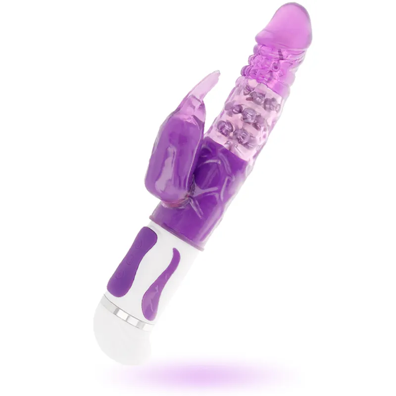 Intense Guppy Vibrator Rabbit Purple 3