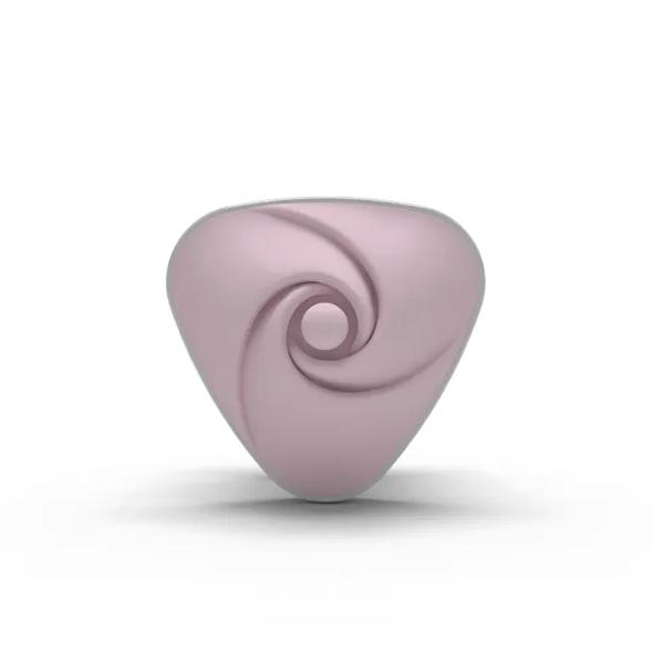 Mystim - Hearts Desire Lay-On Vibrator Rose 8