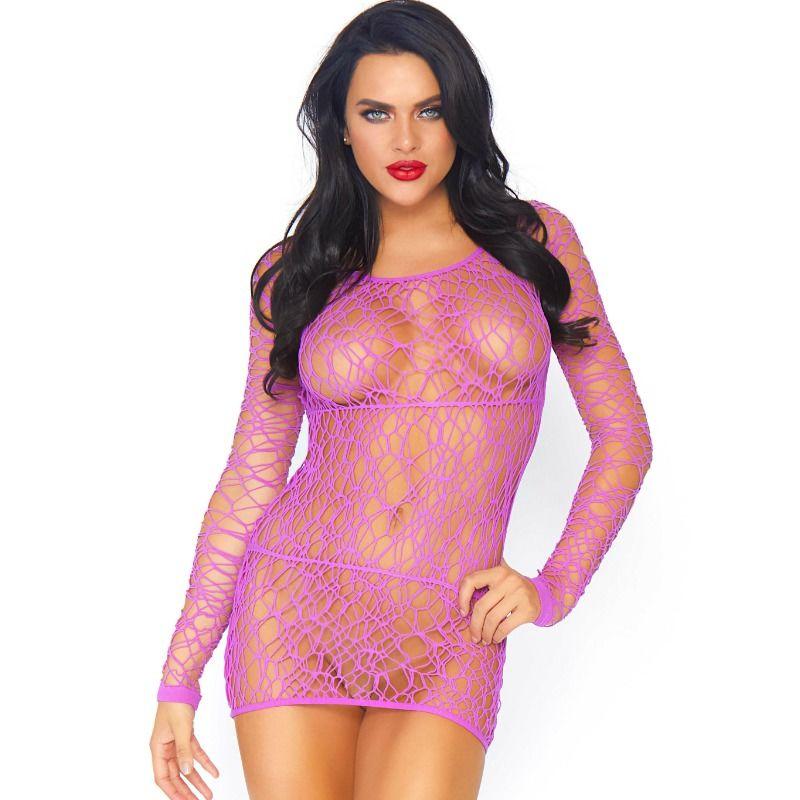 Leg Avenue Mini Dress 86570 Purple One Size
