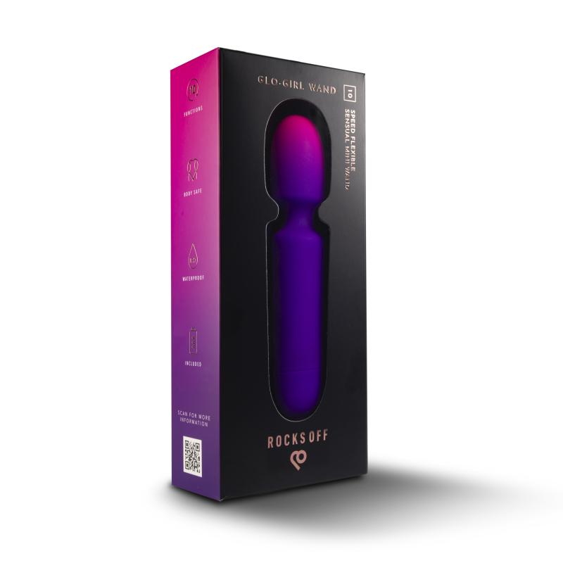 Rocks Off - Glo-Girl Wand Purple